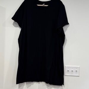 Old Navy Black Women’s Short Sleeve T-Shirt Dress